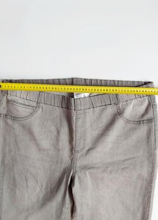 Джеггинсы, джинсы стречевые большой размер 58/603 фото