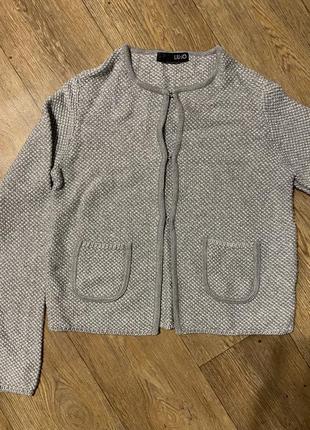 Кардиган люрексом