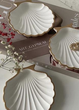 Гіпсові вироби підставки підсвічник декор для прикрас