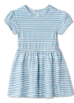 Качественное хлопковое детское платье для девочки от tcm tchibo (чибо), нитевичка, 98-104 см2 фото