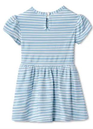 Качественное хлопковое детское платье для девочки от tcm tchibo (чибо), нитевичка, 98-104 см3 фото