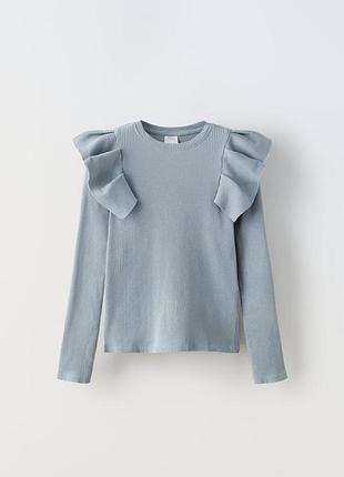 Zara кофтинка в рубчик добре тягнеться