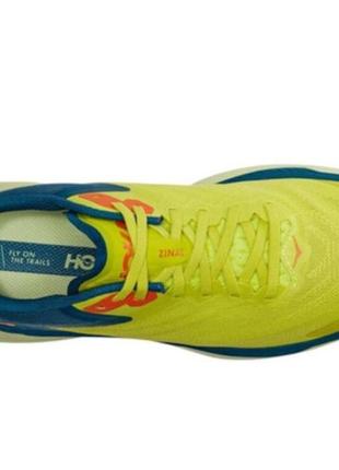 Кроссовки для бега hoka one one zinal yellow9 фото