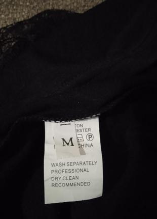 Готическая блуза с кружевными рукавами5 фото