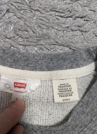 Классная кофта от levis, size s, рукав до горла 73, подмышки 54 длина 656 фото