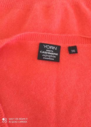 Джемпер пуловер кашемир yorn германия3 фото