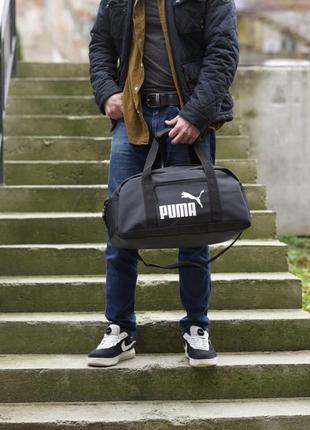 Дорожня спортивна сумка з екошкіри puma2 фото