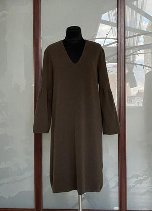 Трикотажна сукня massimo dutti   95% вовна wool 5%  кашемір cashmere3 фото