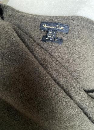 Трикотажна сукня massimo dutti   95% вовна wool 5%  кашемір cashmere4 фото