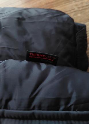 Утеплена стьобана куртка з водовідштовхувальної вітрозахисної тканини технологія thermolite® від h&m9 фото