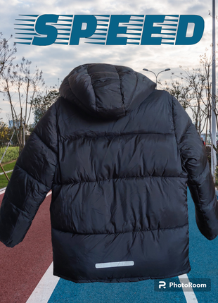 Утеплена стьобана куртка з водовідштовхувальної вітрозахисної тканини технологія thermolite® від h&m7 фото