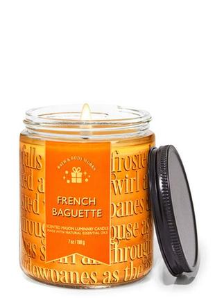 Свечка bath and body works french baguette