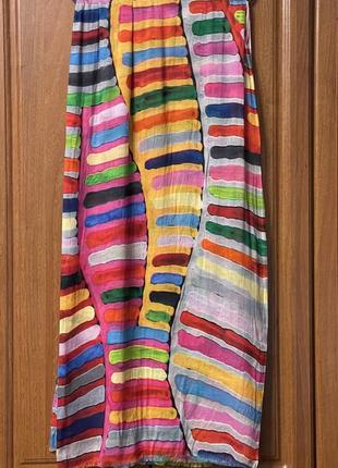 Брендовый огромный шарф палантин la salle amsterdam dolce&gabbana