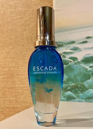 Лимитка escada turquoise summer 2015 год  редкость снятость