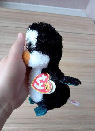 Мягкая игрушка бини бус "пингвин" tty2 фото