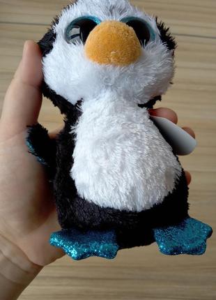 Мягкая игрушка бини бус "пингвин" tty6 фото