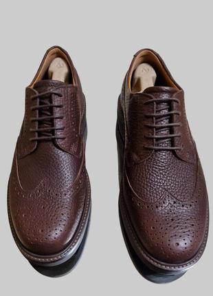 Оригінал. туфлі ecco metropole london men's formal shoe 52561401072 нат.шкіра р.43.2 фото