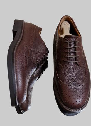 Оригінал. туфлі ecco metropole london men's formal shoe 52561401072 нат.шкіра р.43.