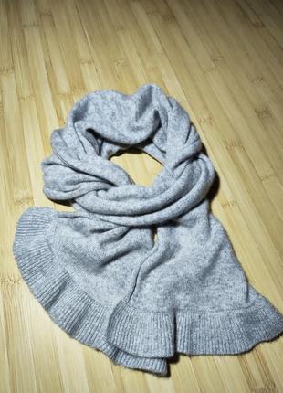 Navy boot ❤️невероятный светло-серый шарф, 
94% кашемір2 фото