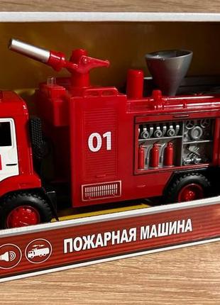 Пожежна машинка інерційна з водяною помпою play smart 9624b