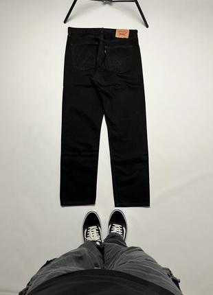 Джинсы levi's 521 02 vintage black jeans оригинал черные