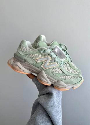 Кросівки new balance 9060 the whitaker group missing pieces silver moss green2 фото