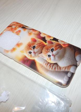 Чохол для xiaomi redmi 12c милі котики дизайнерські чохли