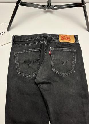 Джинсы levi's 501 black washed jeans оригинал5 фото