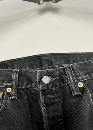 Джинсы levi's 501 black washed jeans оригинал6 фото