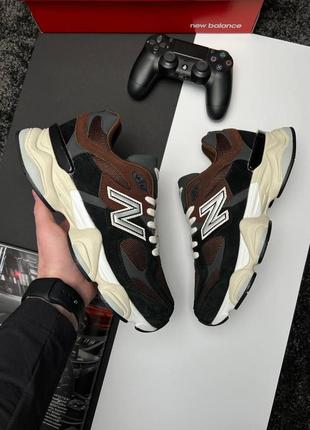 Чоловічі кросівки new balance 9060 brown