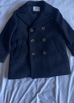 Кашемировое пальто zara1 фото
