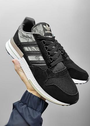 Кросівки чоловічі adidas zx 500 rm "black camo"