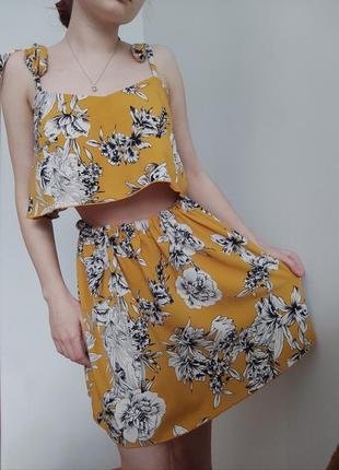 Костюм с юбкой 5