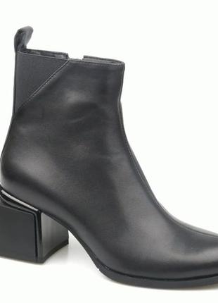 Женские ботинки черные fabio monelli 71403-m3-h002