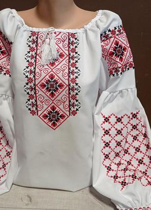 Вишиванка україна тд незабутня білий 44-64 р вишиванка дизайнерська вишиванки для жінок жіноча вишиванка