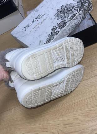 Оригинальные белые сапоги кожаные ботинки geox ботинки кожа10 фото