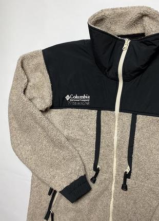 Флисовая куртка шерпа columbia titanium vintage2 фото