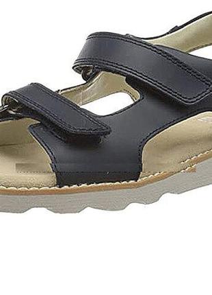 Р.34  clarks дитячі шкіряні сандалії оригінал — 2 кольори