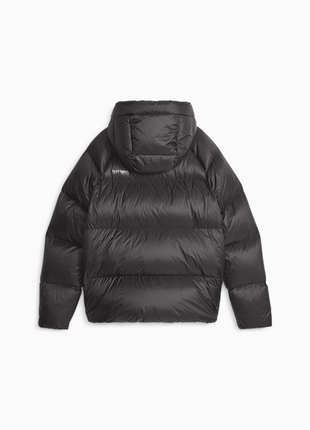 Women's hooded ultra down puffer jacket7 фото