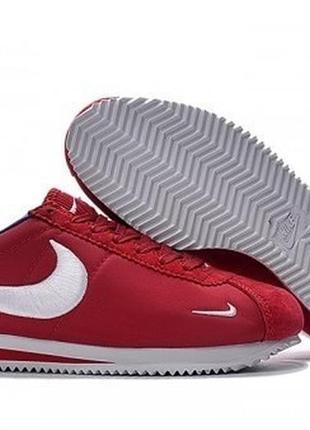 Nike cortez nylon женские красные