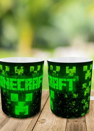 Набор: сумка-бананка+ кружка майнкрафт "minecraft" детская с принтом