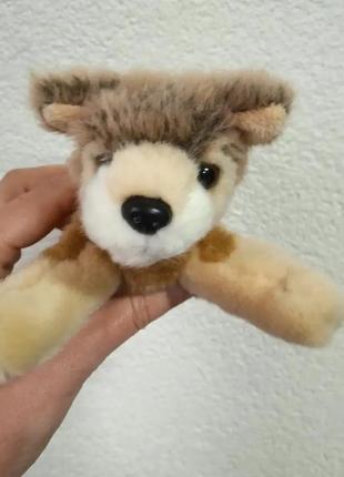 Маленькая мягкая игрушка волк волчонок 15 см9 фото
