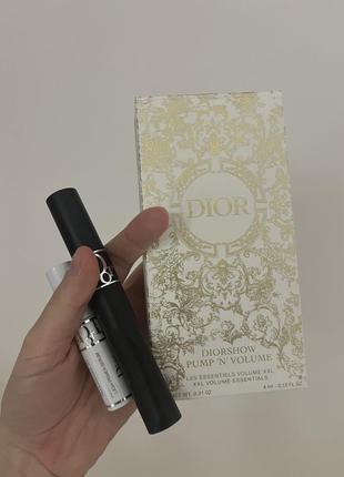 Тушь dior. набор тушь, праймер от dior