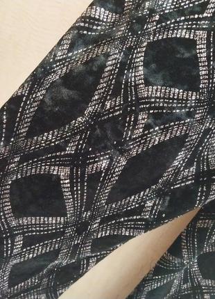 Новые модные бархатные велюровые нарядные широкие брюки zara клёш палаццо с блёстками9 фото