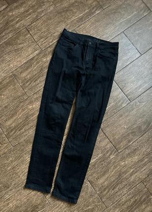 Класні джинси чорні скіні/слімки5 фото
