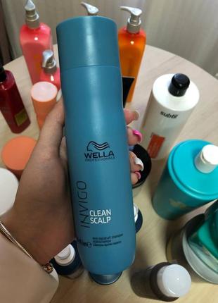 Шампунь wella invigo clean scalp