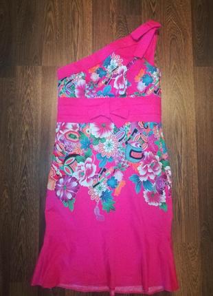 Шикарное платье karen millen на одно плечо