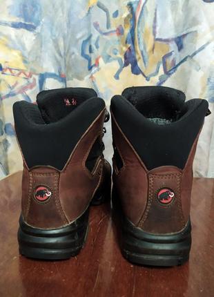 Кожаные ботинки - mammut - gore-tex - uk5/24 см2 фото
