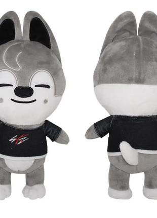 М'яка іграшка stray kids wolf, іграшка м'яка, іграшки корейської групи