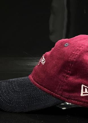 Оригінальна вельветова кепка new era contrast cord red 9twenty adjustable cap4 фото